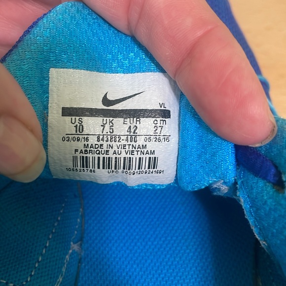 Royal Blue Nike Air Relentless 6 sneaker. Great condition. - Picture 6 of 7